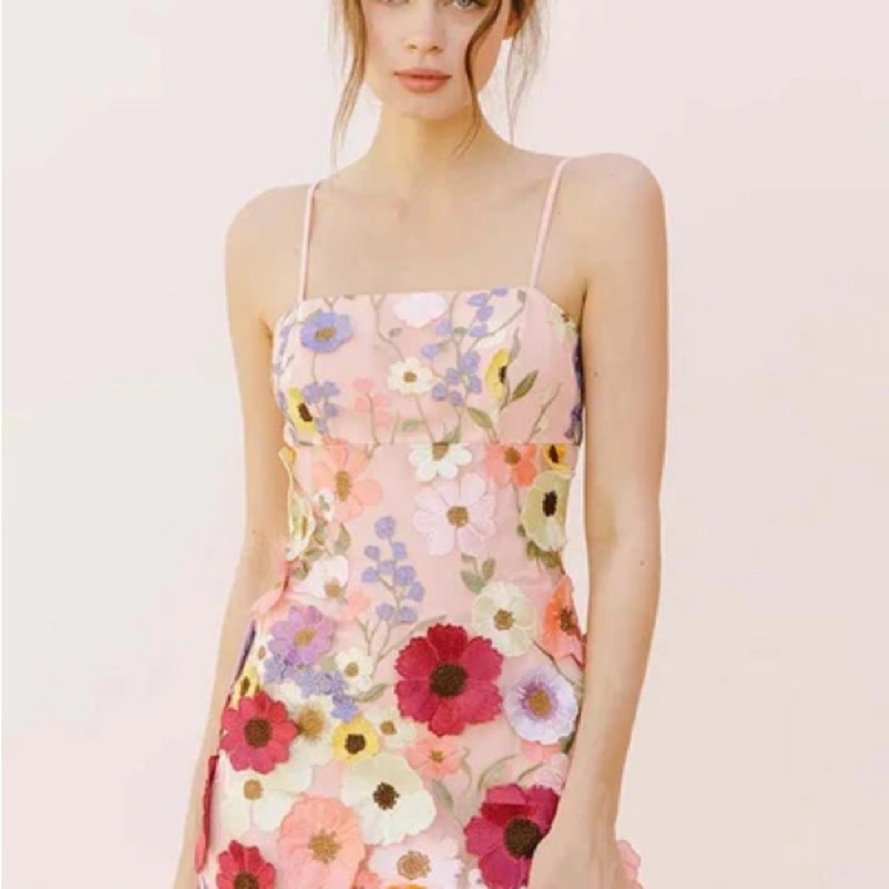 Floral Pink Dress
